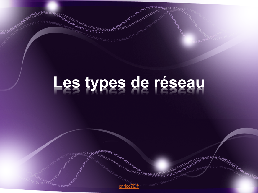 les types de réseau