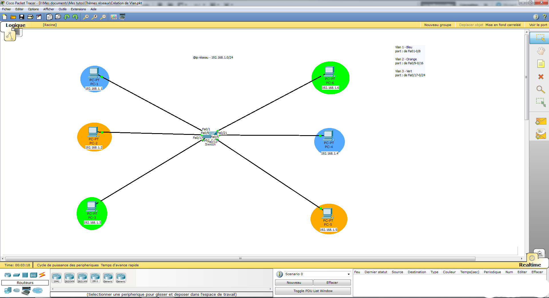 creation de vlan