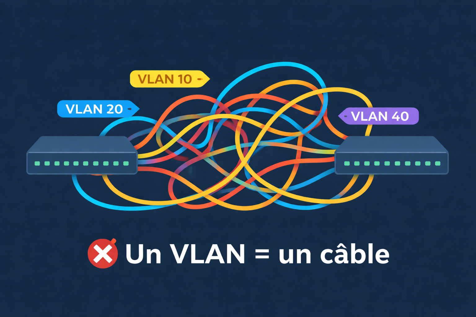 Anarchie entre switch